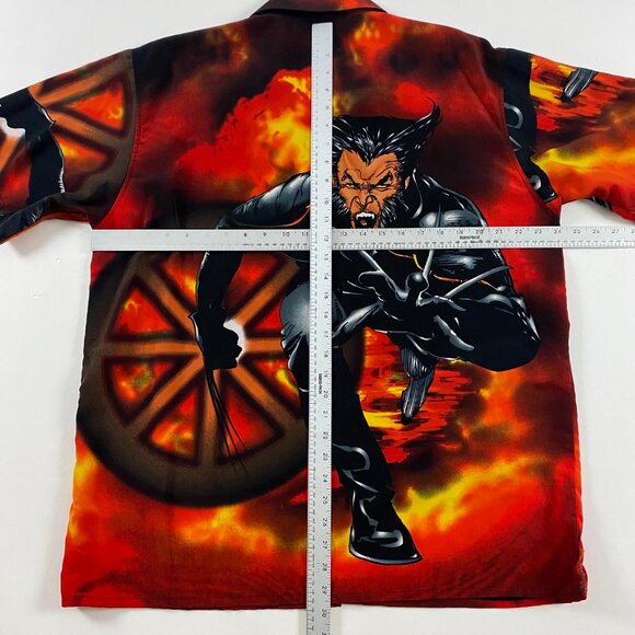 Vintage Y2K Wolverine Shirt Mens Large Button Down Up Front R2 - Picture 8 of 10